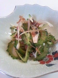 ゴーヤの梅肉和え-レシピのメイン写真