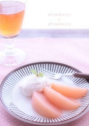 ＊桃のコンポート＊-レシピのメイン写真