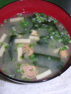 火を使わないde一人用味噌汁@簡単-レシピのメイン写真
