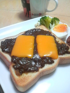カレーチーズトースト-レシピのメイン写真