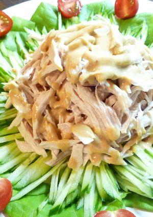夫の喜ぶ棒々鶏＼（＾▽＾）／-レシピのメイン写真