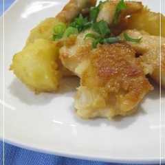 รูปของ 鶏むね肉のみそマヨ焼き　じゃがいも入り♪