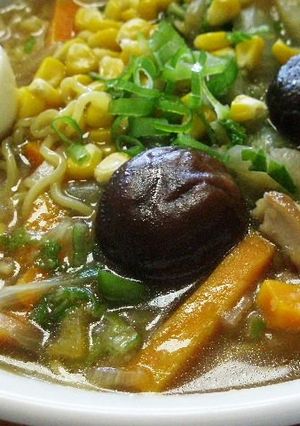 しいたけあんかけラーメン-レシピのメイン写真