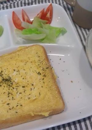 朝ごはんに☆チーズ＆エッグトースト-レシピのメイン写真