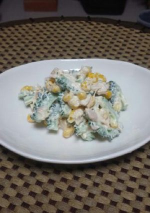 モリモリ食べられるゴーヤのサラダ☆-レシピのメイン写真