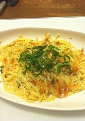 桜エビと大葉のパスタ-レシピのメイン写真