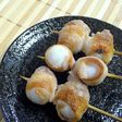 おつまみに♪うずら卵の豚バラ巻き串♪