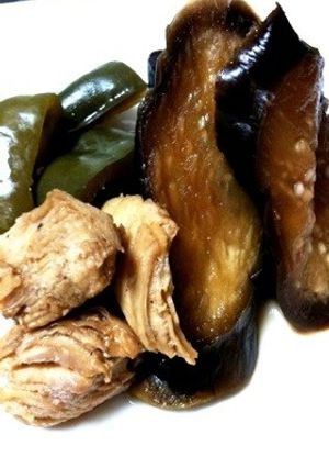 簡単ノンオイル♬茄子と鶏胸肉の南蛮煮-レシピのメイン写真