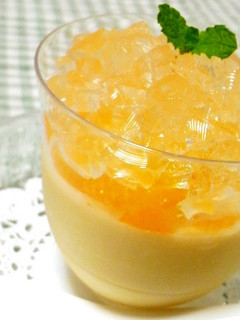 オレンジチーズムース-レシピのメイン写真