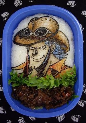 彩色海苔切りキャラ弁シート　標準編-レシピのメイン写真