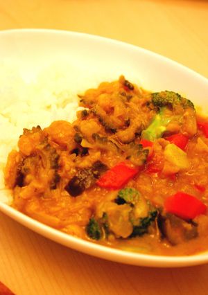 ゴーヤと夏野菜のカレー-レシピのメイン写真