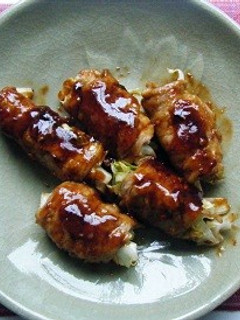 キャベツのソース肉巻き-レシピのメイン写真