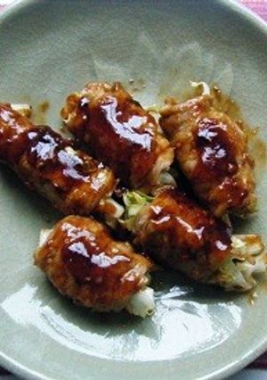 キャベツのソース肉巻き-レシピのメイン写真