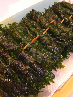 山形の庄内の味 おばあちゃんのしそ巻き-レシピのメイン写真