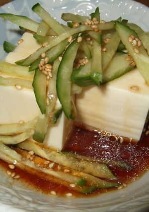 豆腐ときゅうりの中華風サラダ-レシピのメイン写真