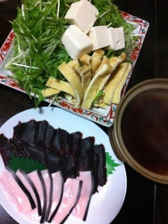 クジラのハリハリ鍋-レシピのメイン写真