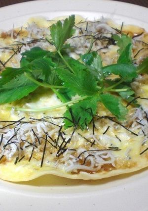 フライパンで！しらすピザ-レシピのメイン写真