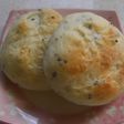 黒ゴマ入りチーズパン