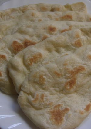 簡単 フライパンで焼けるナン-レシピのメイン写真