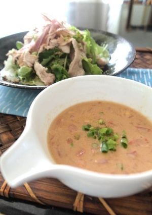 こっくりトマト胡麻ダレ★冷しゃぶに素麺に-レシピのメイン写真
