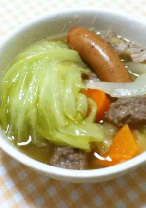 さつま王豚と野菜のポトフ♪らくパックv2-レシピのメイン写真