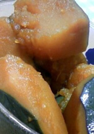 【うす味】かぼちゃの煮つけ-レシピのメイン写真
