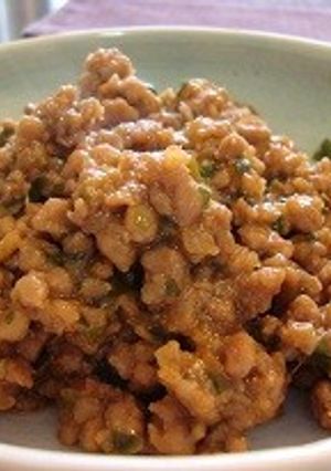 ジューシー肉味噌-レシピのメイン写真