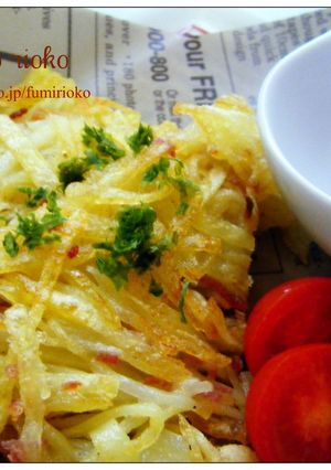 ＊じゃがいもとチーズのガレット＊-レシピのメイン写真