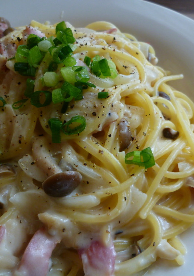 きのことベーコンの和風クリームパスタ☆-レシピのメイン写真