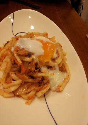 簡単!ツナのピリ辛焼きうどん♪-レシピのメイン写真