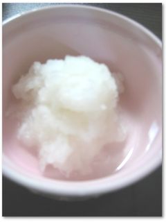 大根下部でも辛くない!大根おろし-レシピのメイン写真