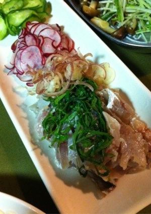 〆鯵-レシピのメイン写真