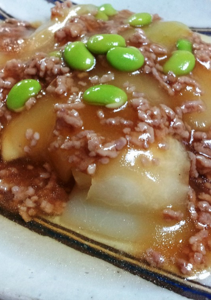 冬瓜のそぼろあんかけ-レシピのメイン写真