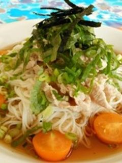 豚しゃぶそうめん-レシピのメイン写真
