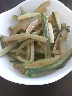 捨てないで!冬瓜の皮できんぴら-レシピのメイン写真