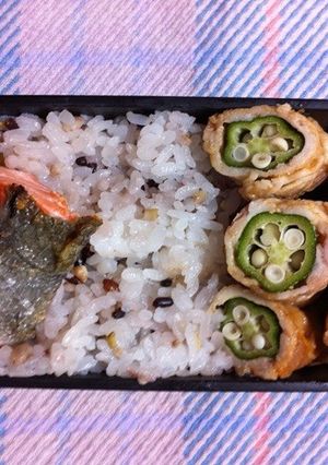 お弁当に～　オクラの韓国風炒め-レシピのメイン写真