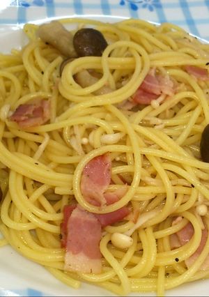 ♡きのことベーコンのパスタ♡-レシピのメイン写真