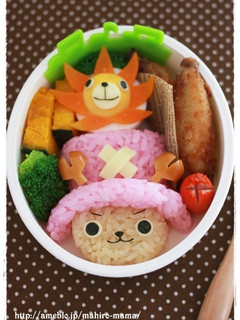 【キャラ弁】チョッパー*ワンピース-レシピのメイン写真