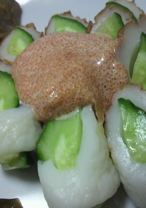 たらこマヨでちくキュー♪-レシピのメイン写真