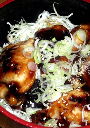 鶏の竜田揚げ丼-レシピのメイン写真