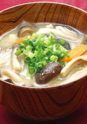 きのこと根菜のお味噌汁～白だし味～-レシピのメイン写真