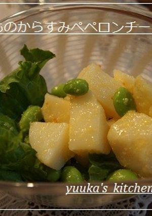 じゃがいものぺペロンチーノ・からすみ風味-レシピのメイン写真