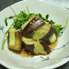 なすと豆苗の煮びたし-レシピのメイン写真