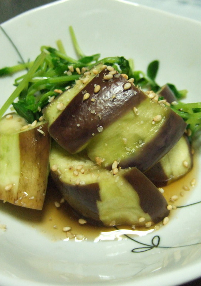 なすと豆苗の煮びたし-レシピのメイン写真