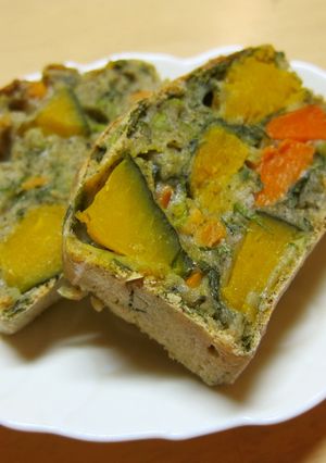 ホットケーキミックスで野菜ゴロゴロケーキ-レシピのメイン写真