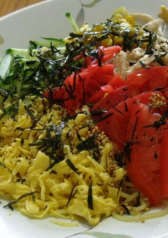 タレも作っちゃおう！我が家の冷やし中華-レシピのメイン写真