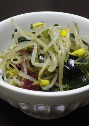 豆もやしと海藻のナムル-レシピのメイン写真