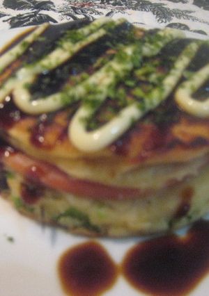 お好み焼きサンド-レシピのメイン写真