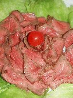 キッチンタイマーで牛のたたき-レシピのメイン写真