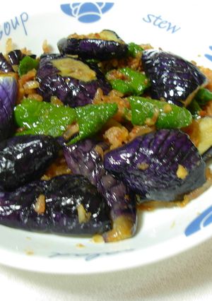 今夜は◆茄子とピーマンの肉味噌いため-レシピのメイン写真